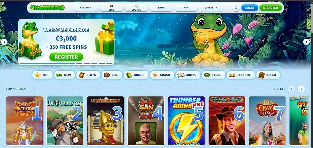 Kazeeno Casino Anmelden